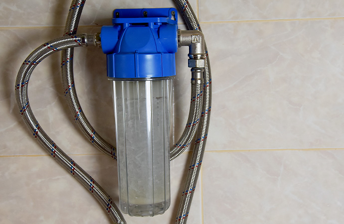 Filter and water softener